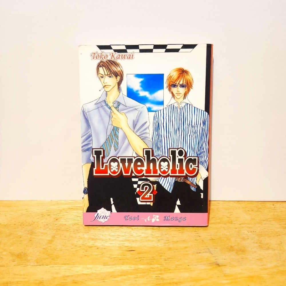 Toko Kawai Manga Loveholic Vol 2 - RARE OOP Yaoi / BL